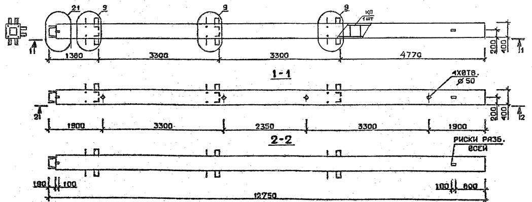 Колонна 3КН 33.128-9 Серия 1.020.1-2с/89